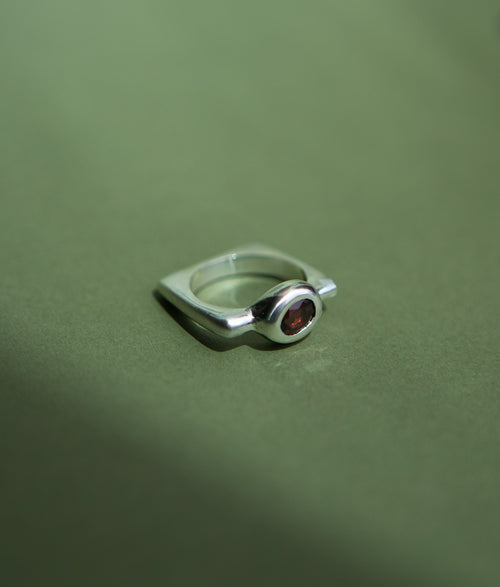 Square Gem Ring